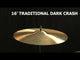 Istanbul Agop Traditional 16" Dark Crash