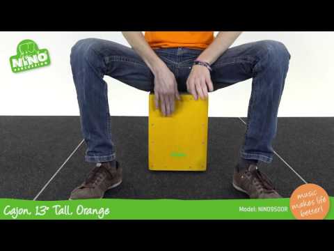 Nino Percussion Jr. Cajon in Various Colours
