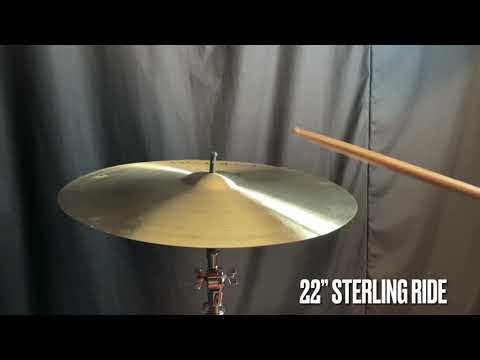 Istanbul Agop Signature 22" Sterling Crash/Ride