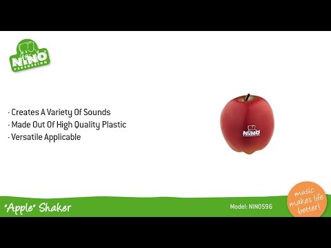Nino Percussion Fruit & Vegetable Shaker - Apple