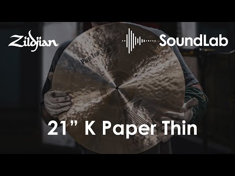 Zildjian K 21" Paper Thin Crash