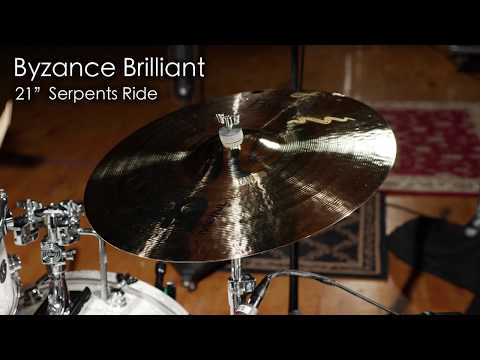 Meinl Byzance Brilliant 21" Serpents Ride