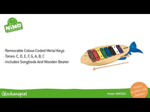 Nino Percussion Fish Glockenspiel (C Major Scale)