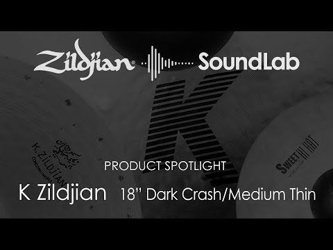 Zildjian K 18" Dark Crash Medium Thin