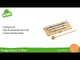 Nino Percussion Energy Chime with Wooden Beater - 3 Chime