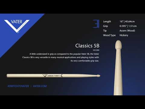 Vater American Hickory Classics 5B - Wood Tip
