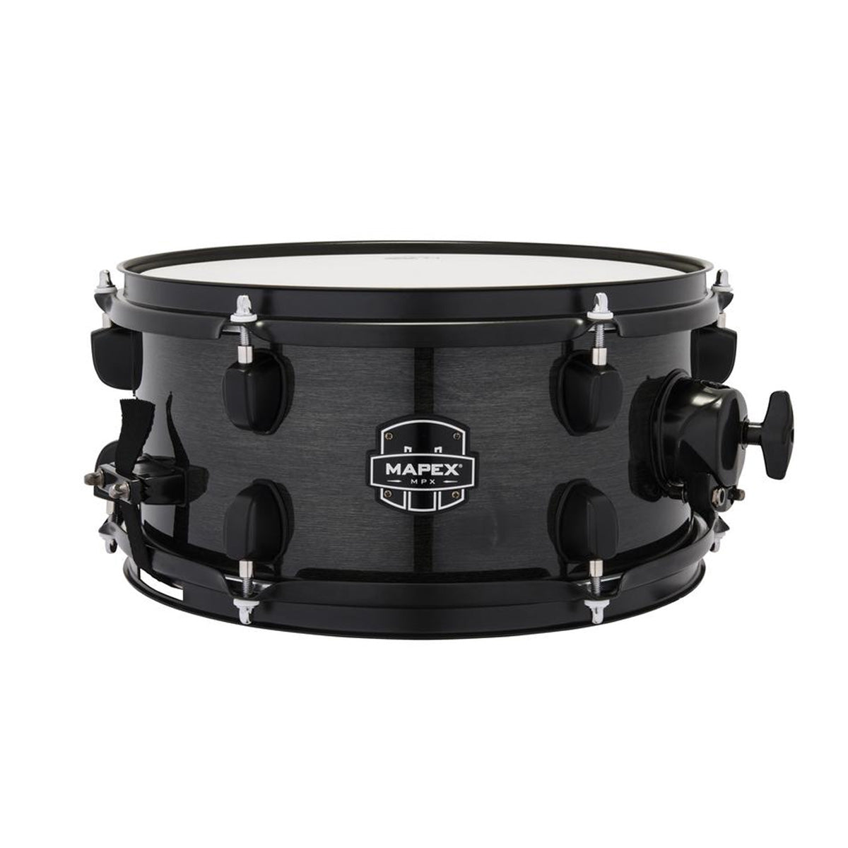 Mapex MPX 12"x6" Hybrid Shell Snare Drum in Black