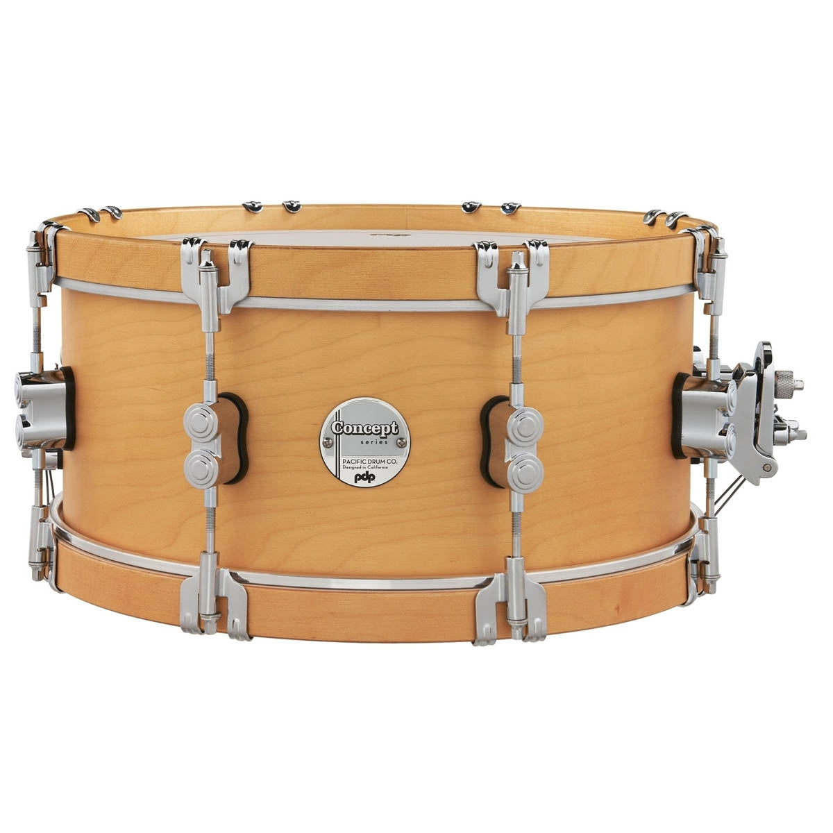 PDP by DW Concept Classic 14"x6.5" Snare Drum with Wood Hoops in Natural