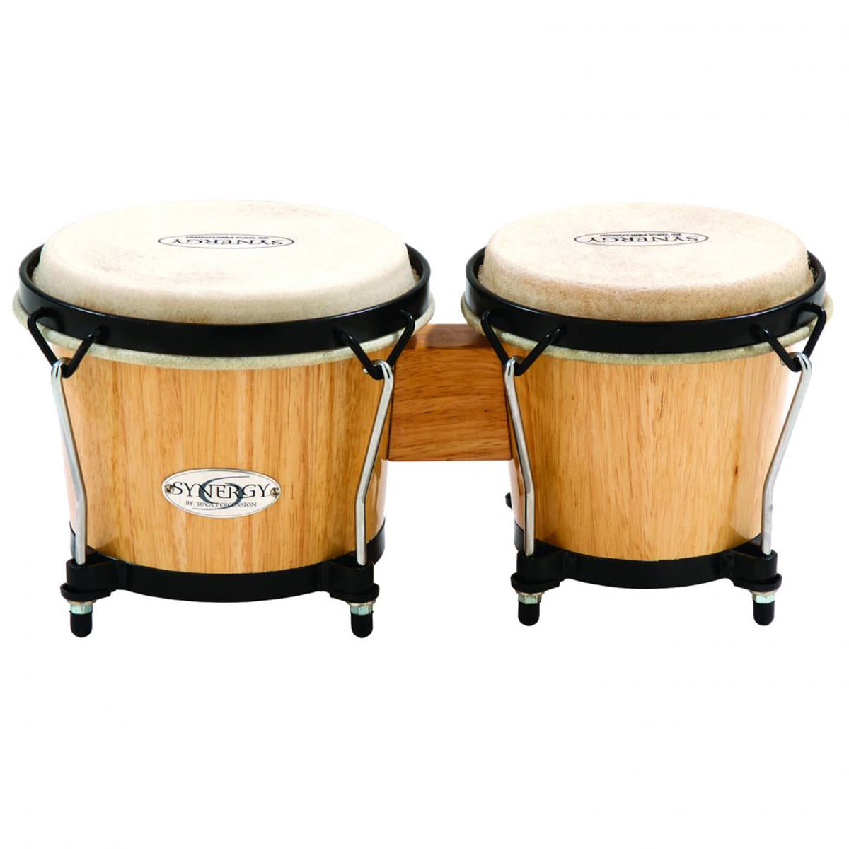 Toca Synergy Wood Bongos in Natural