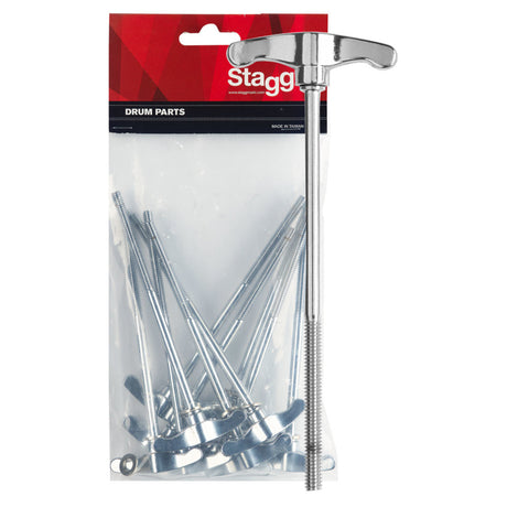 Stagg 2C-HP T-Rods for Bass Drum (Pack of 10)