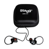 Stagg Dual-Driver In-Ear Monitors in Black