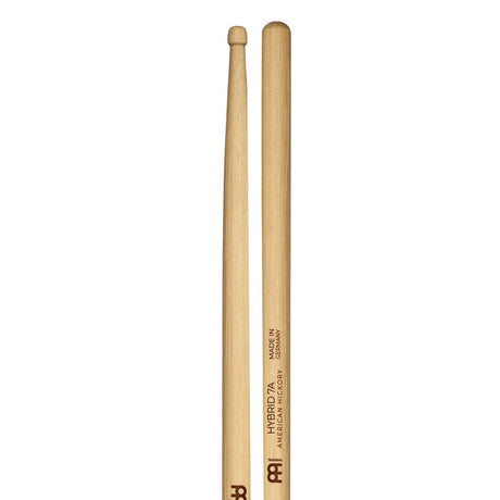 Meinl Hybrid 7A Wood Tip Hickory Drumsticks