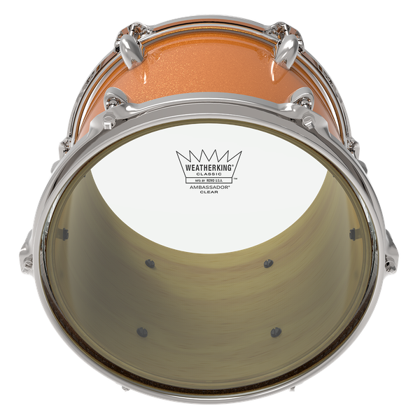 Remo Ambassador Classic Fit Drum Heads - Clear