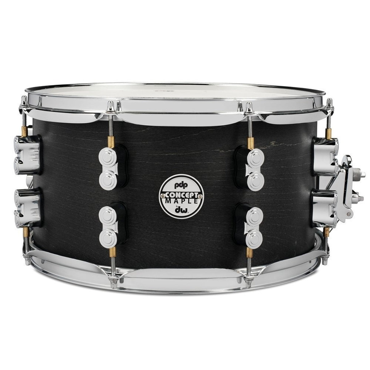PDP by DW Concept Black Wax 13"x7" Maple Snare Drum