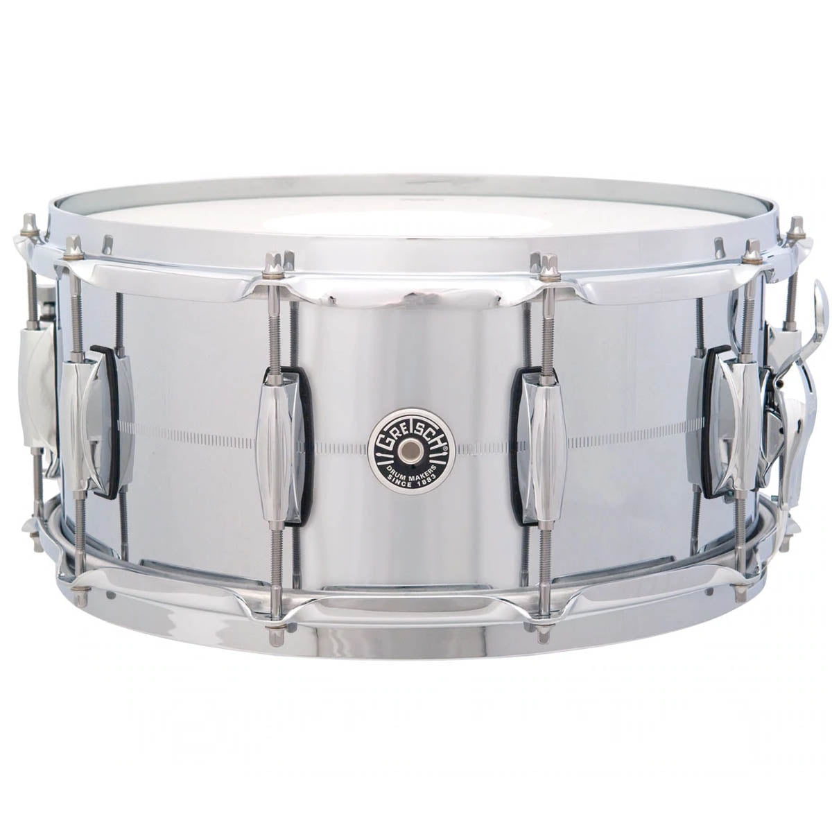 Gretsch USA Brooklyn Chrome Over Brass 14"x6.5" Snare Drum