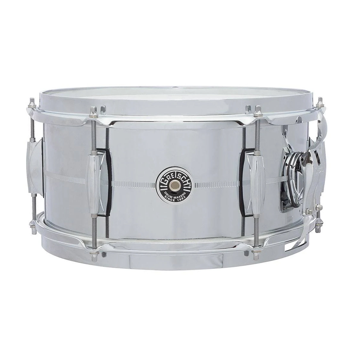 Gretsch USA Brooklyn Chrome Over Steel 12"x6" Snare Drum