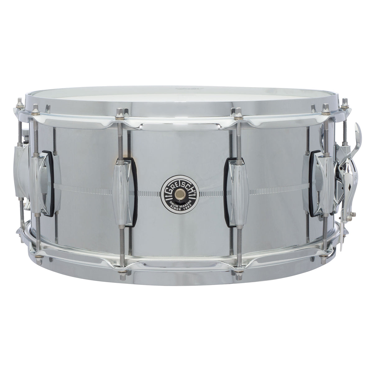 Gretsch USA Brooklyn Chrome Over Steel 14"x6.5" Snare Drum