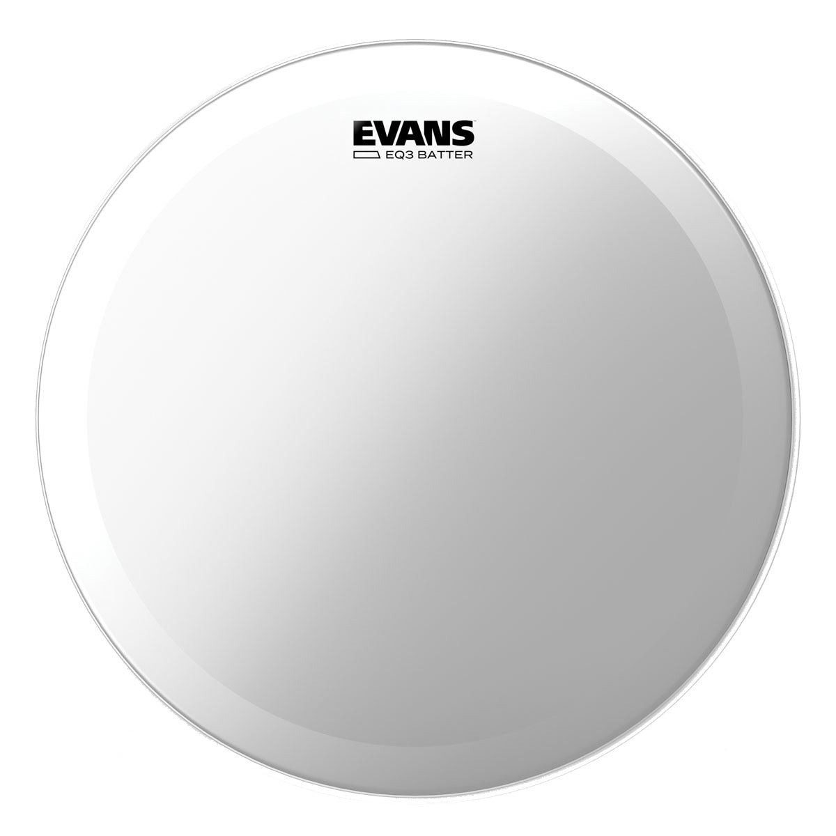 Evans EQ3 Bass Drum Batter Heads - Clear