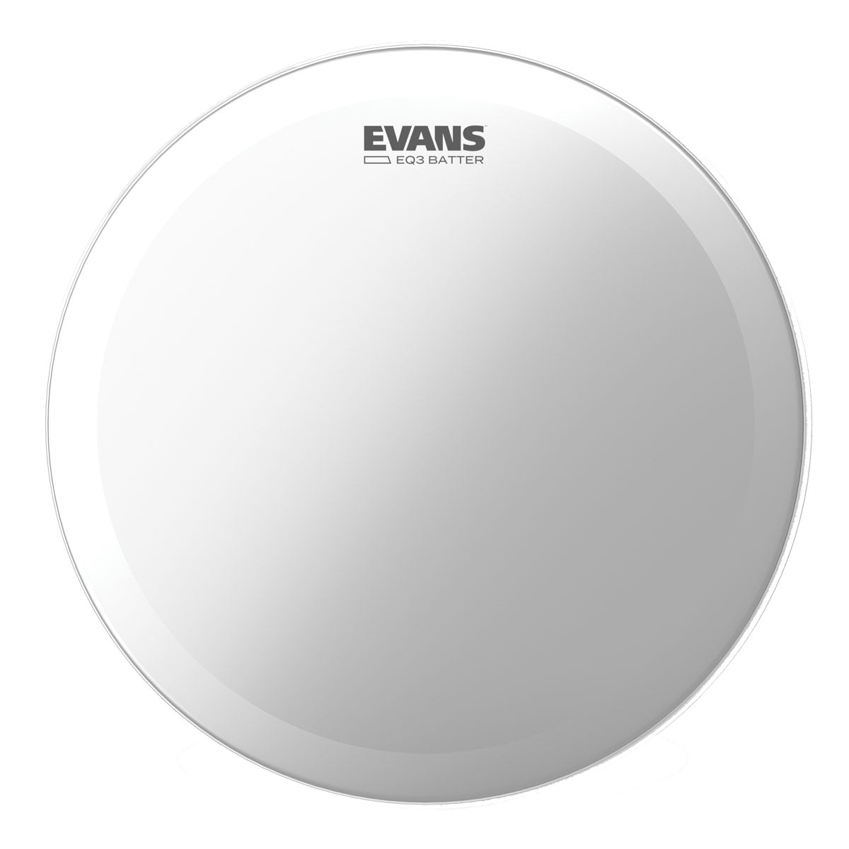 Evans EQ3 Bass Drum Batter Heads - Frosted