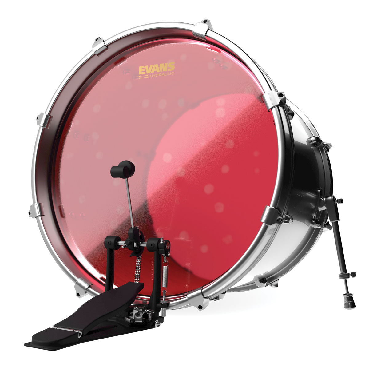 Evans Hydraulic Red Bass Drum Heads