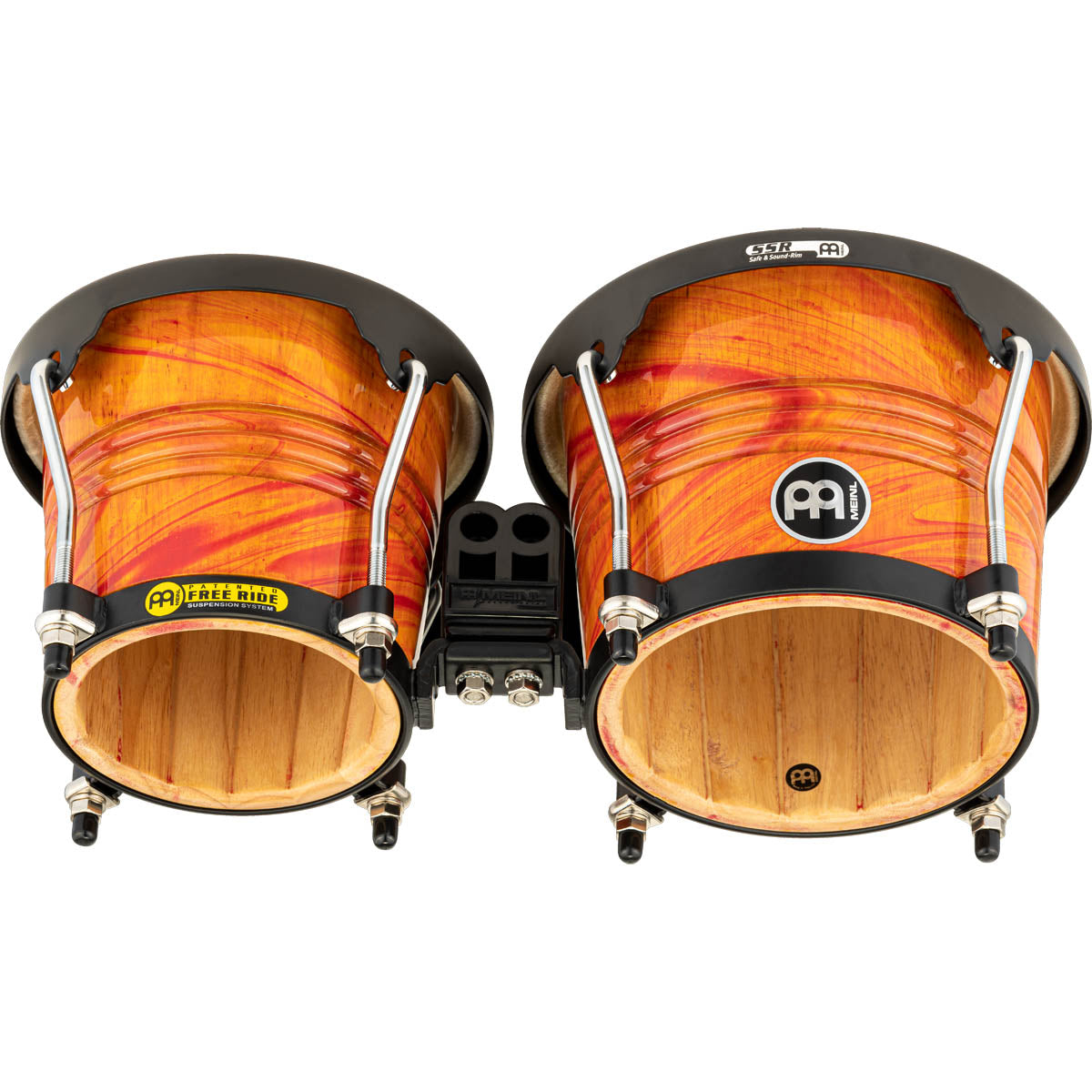 Meinl Marathon Designer Series Bongo in Amber Flame - 6 ¾" + 8"