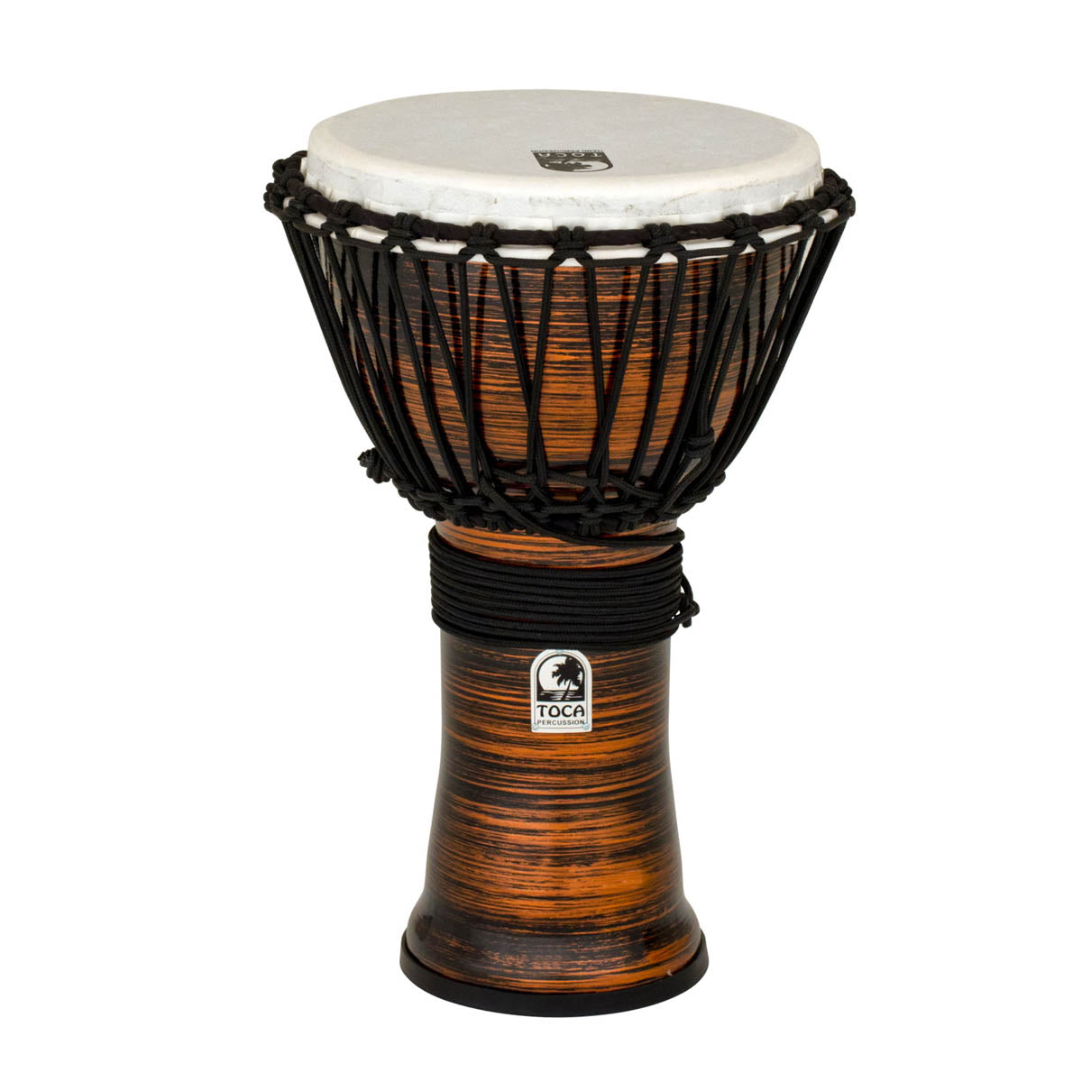 Toca Freestyle II Rope Tuned 9’’ Djembe in Spun Copper