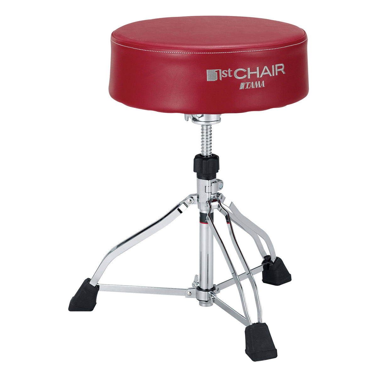 Tama 1st Chair Round-Rider XL Drum Throne in Red
