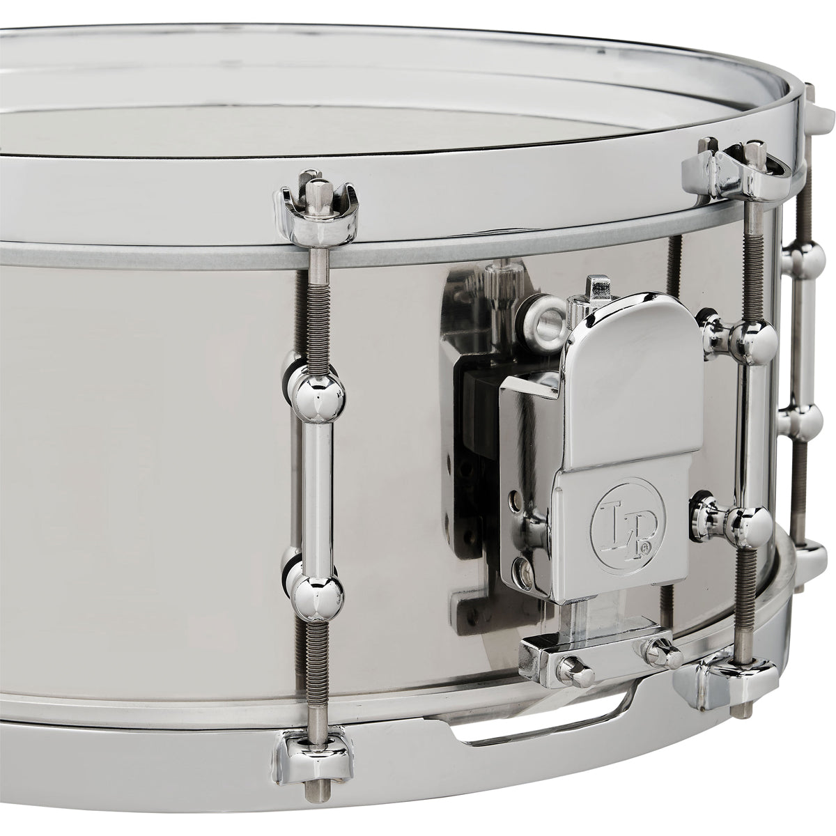 LP Percussion LP4512 12"x4.5" Stainless Steel Salsa Snare