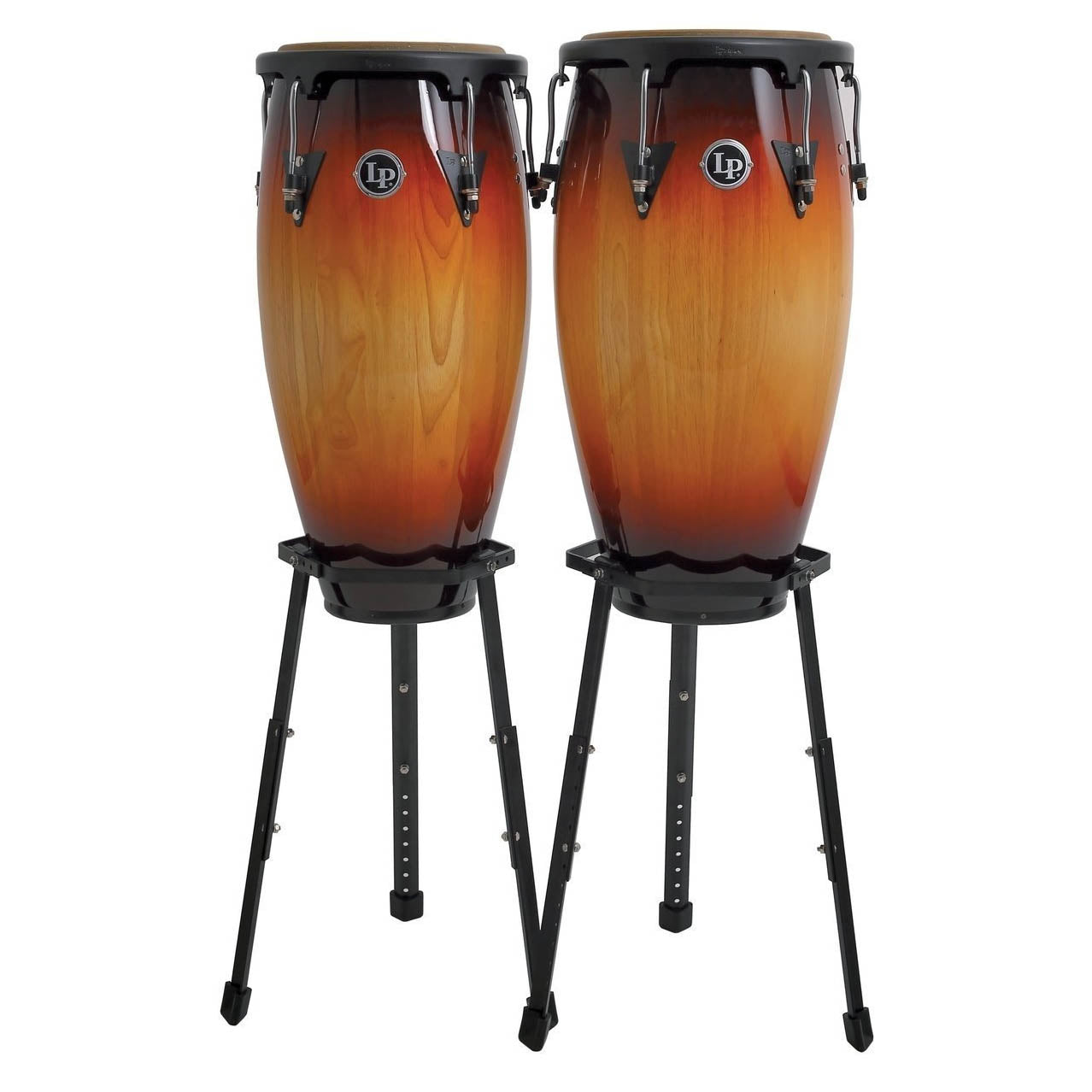 LP Percussion Aspire Conga Set in Vintage Sunburst