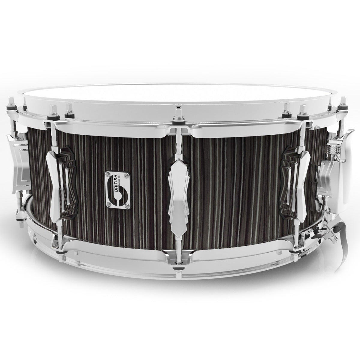 British Drum Company Legend Series 14"x6.5" Snare Drum in Carnaby Slate