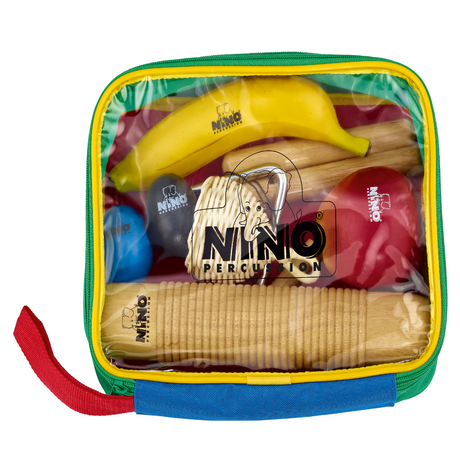 Nino Percussion 7 Piece Rhythm Set with Bag