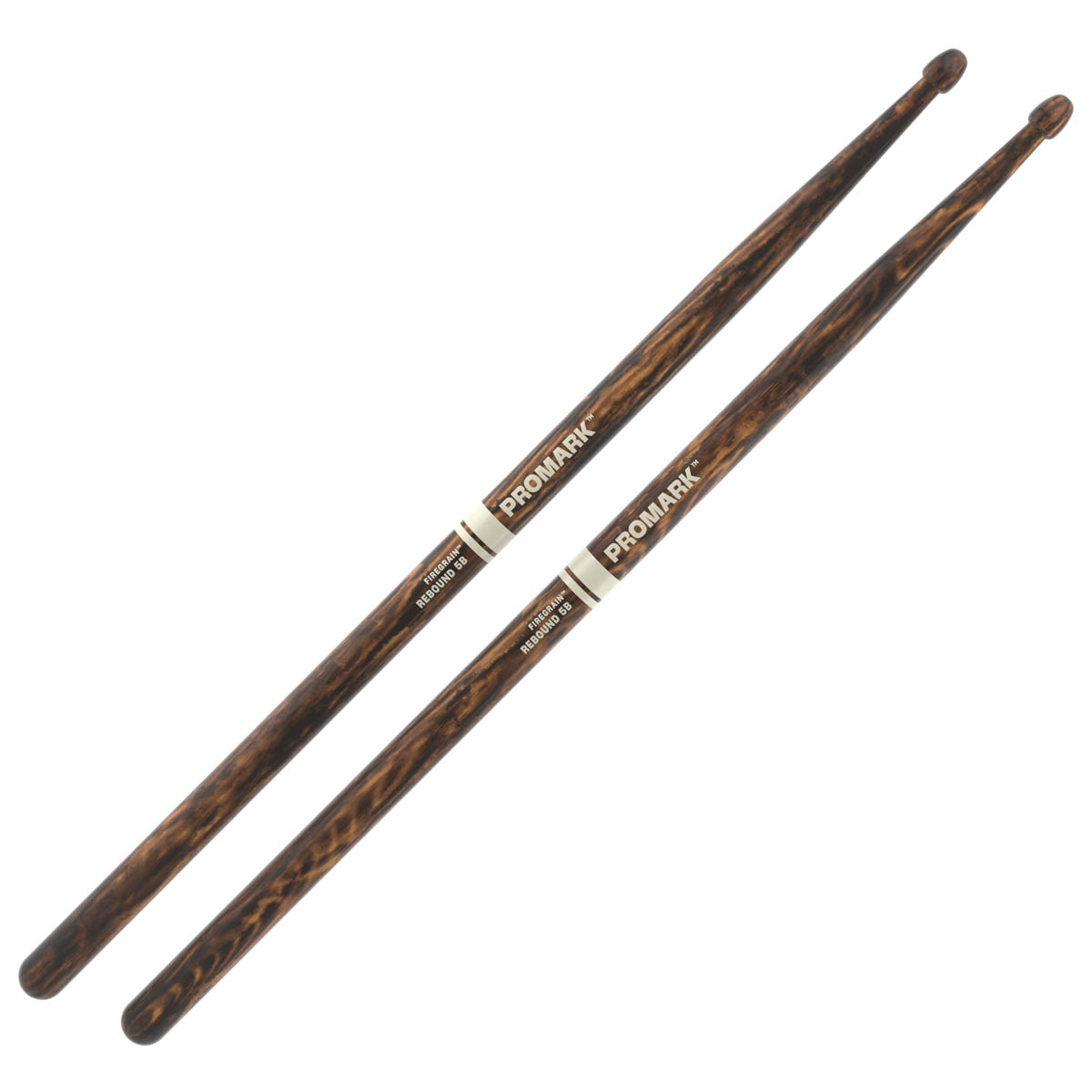 Pro-Mark R5B FireGrain Hickory Drum Sticks - Wood Tip
