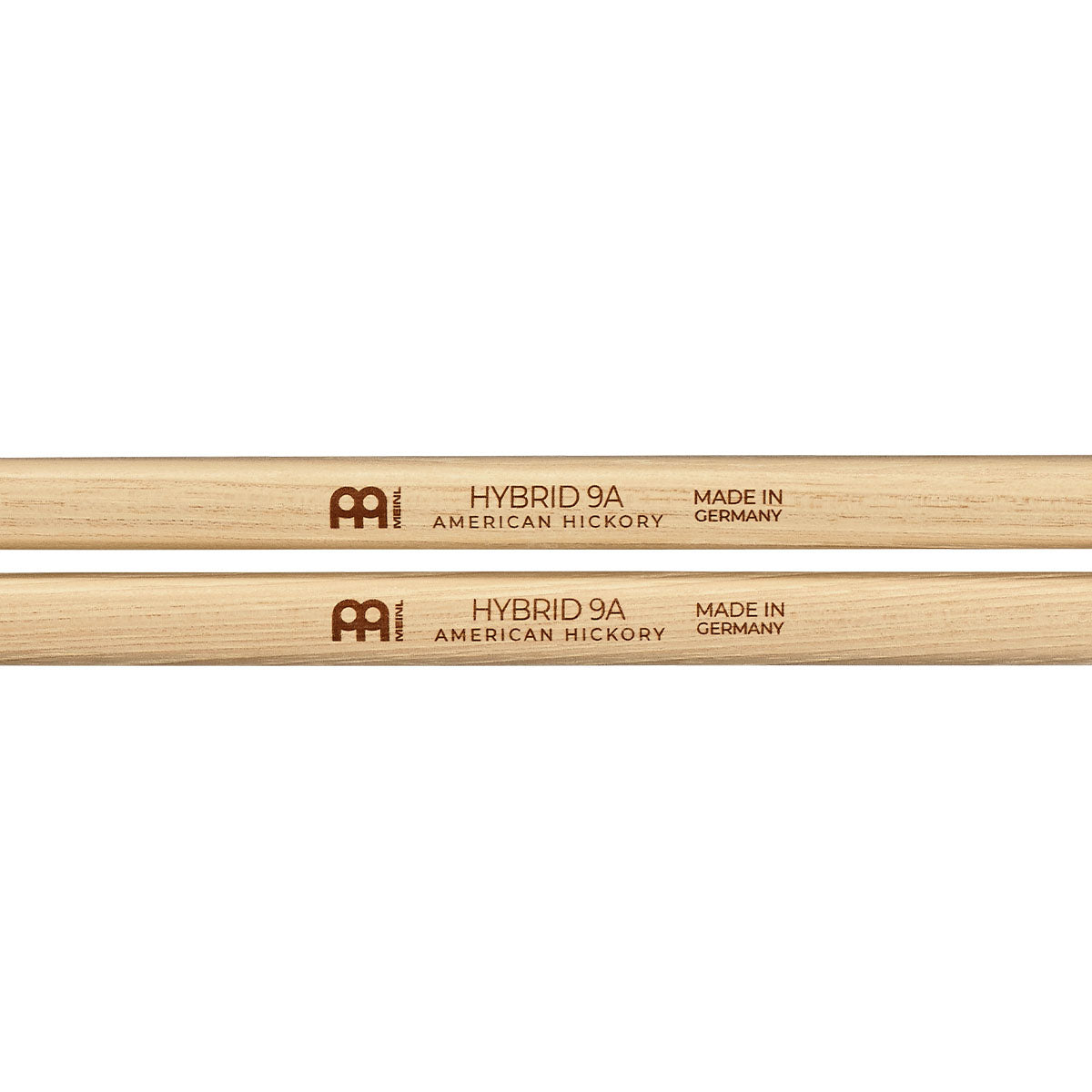 Meinl Hybrid 9A Wood Tip Hickory Drumsticks