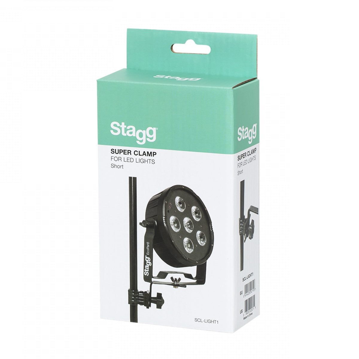 Stagg Light Holder with Clamp - Short