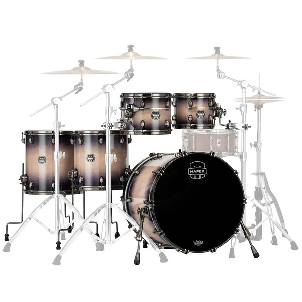 Mapex Saturn Evolution Maple/Walnut Exotic 5 Piece 22" Fusion Shell Pack