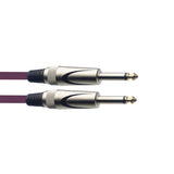 Stagg S-Series Deluxe Coloured Instrument Cable - 1/4" Jack Plug To 1/4" Jack Plug