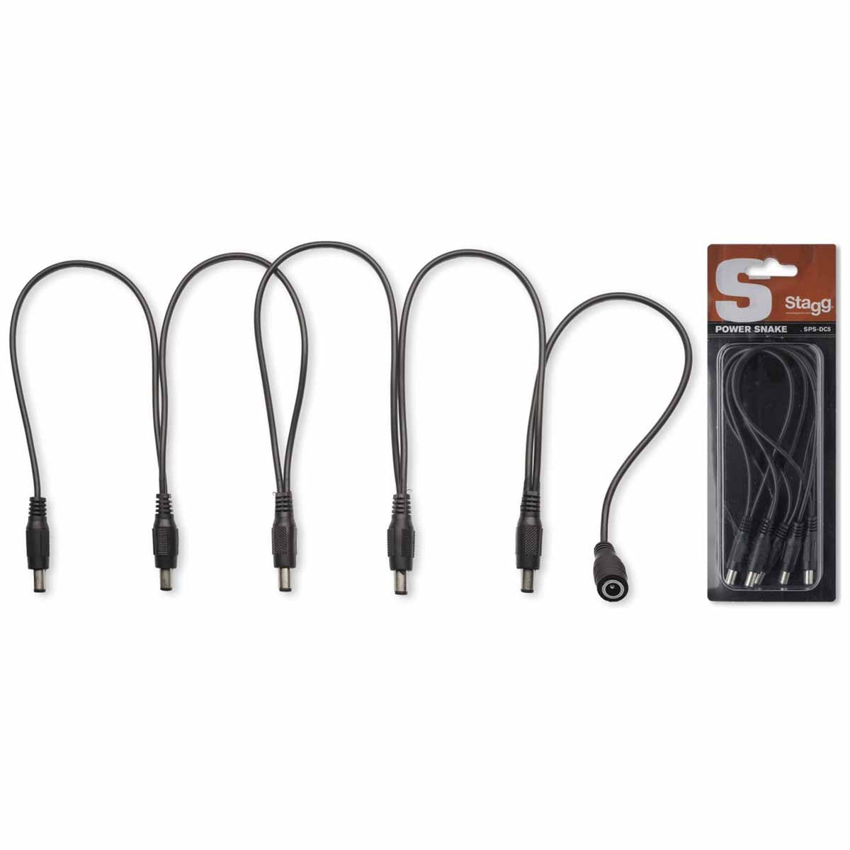 Stagg 5-Way DC Effect Pedal Supply Cable