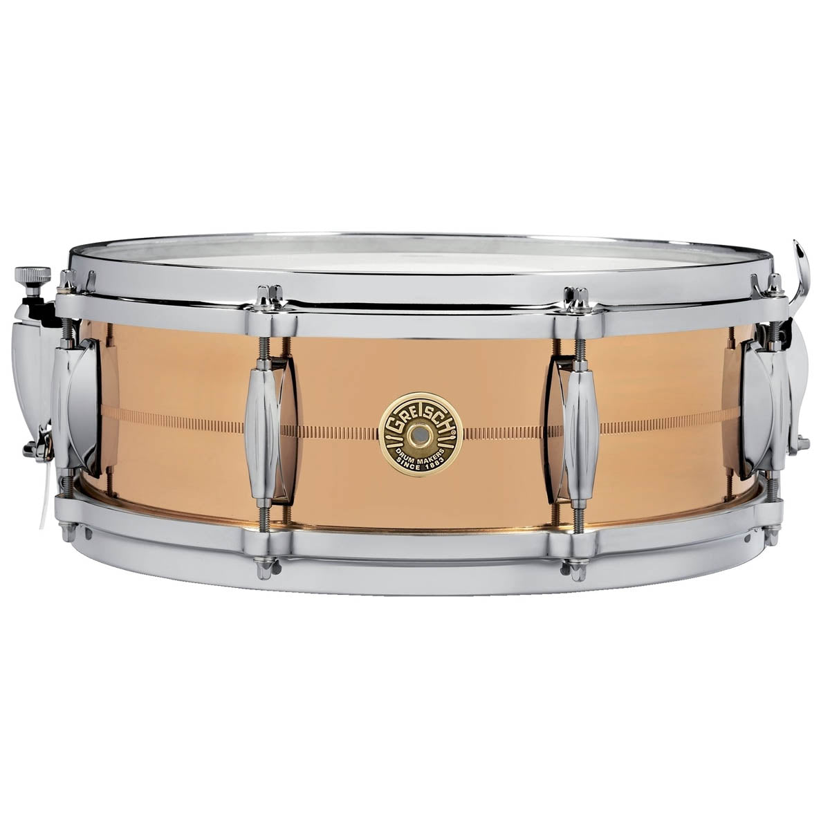 Gretsch USA Solid Phosphor Bronze 14"x5" Snare Drum