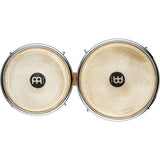 Meinl Wood Series Bongo in Super Natural with Chrome Hardware - 6 ¾" + 8"