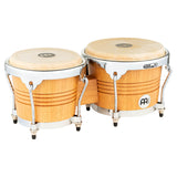 Meinl Wood Series Bongo in Super Natural with Chrome Hardware - 6 ¾" + 8"