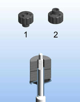 Tama CM8P Plastic Cymbal Mate Wing Nut (Pack of 2)
