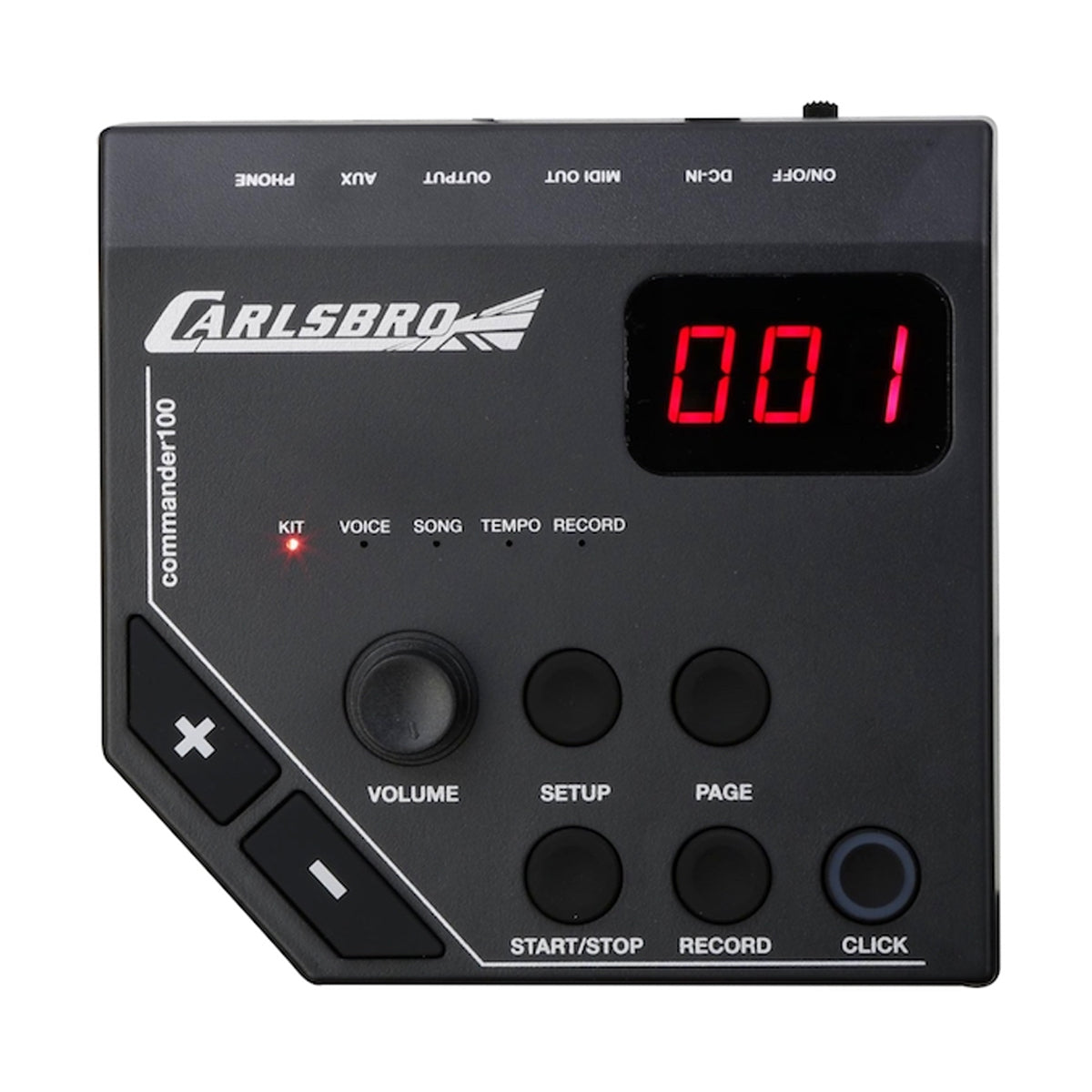 Carlsbro CSD100 Compact Electronic Drum Kit - Bundle Pack