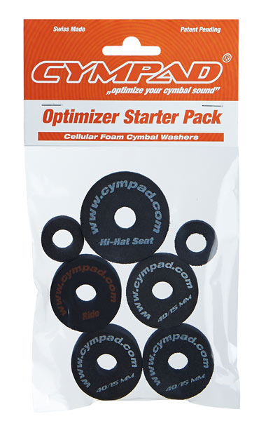 Cympad Optimizer Starter Pack (Hi-Hat Set, Ride, 3 x 40/15mm)