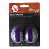 Stagg Egg Shakers in Purple (Pack of 2) 25g