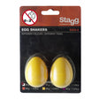 Stagg Egg Shakers in Yellow (Pack of 2) 45g