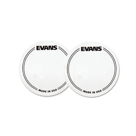 Evans EQ Clear Plastic Single Pedal Bass Drum Patch (Pack of 2)