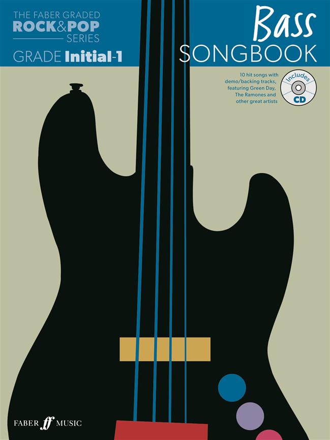 Faber Graded Rock & Pop Bass Songbook - Grade Initial - 1