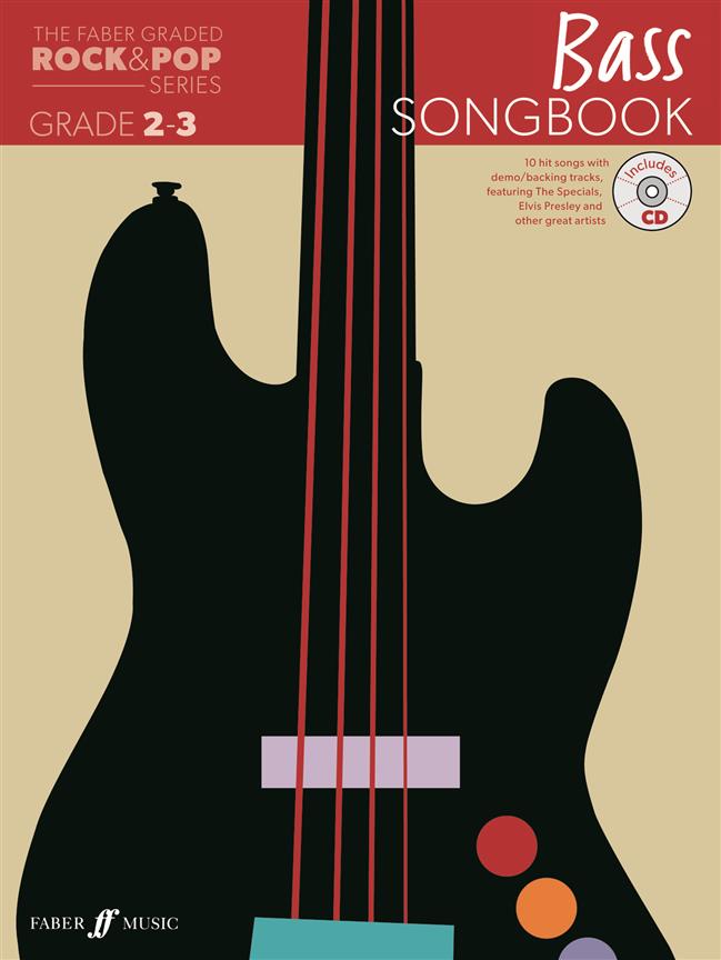 Faber Graded Rock & Pop Bass Songbook - Grade 2-3