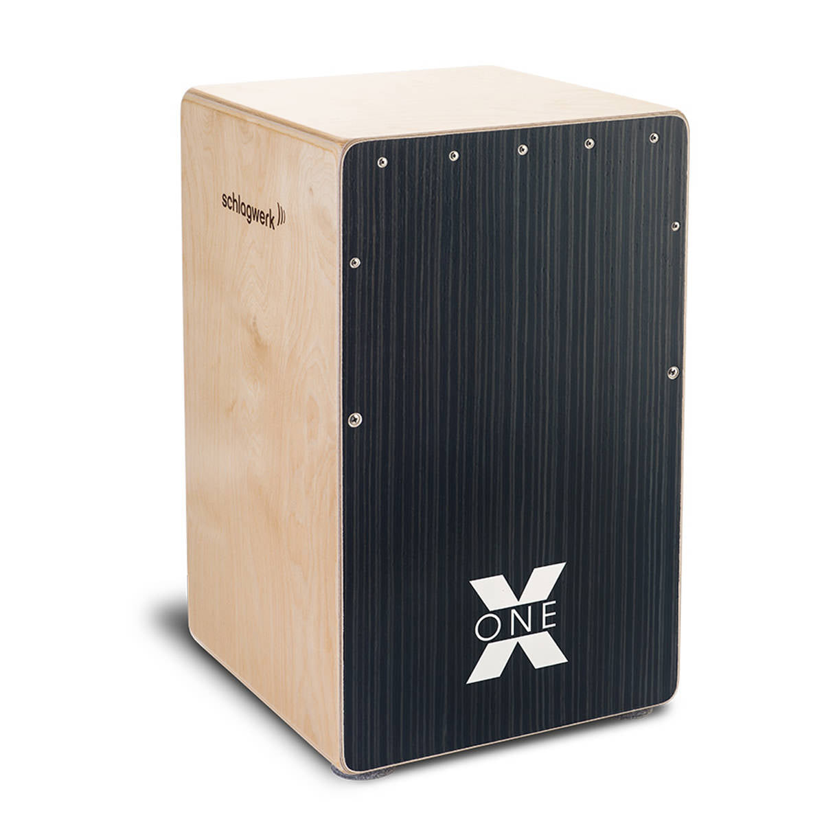 Schlagwerk X-One Series Cajon - Hard Coal Stripes – Rattle&DrumMusic