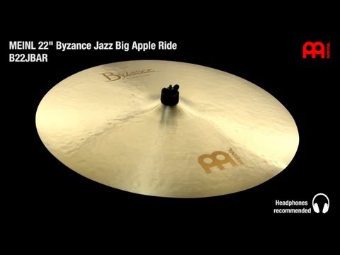 Meinl Byzance Jazz 22" Big Apple Ride